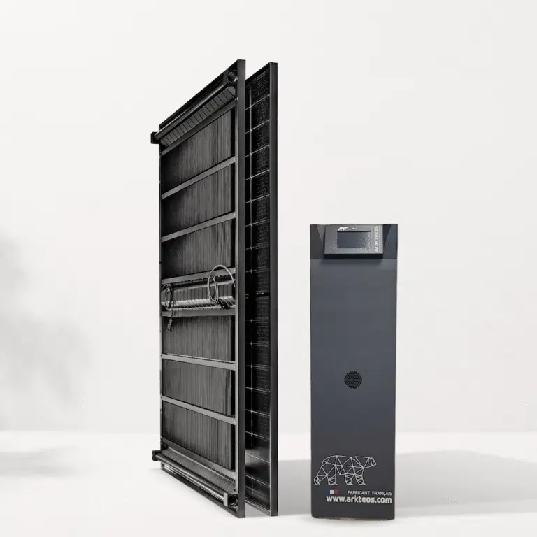 Panneau photovoltaïque Arkteos et onduleur premium — matériel fabriqué en France